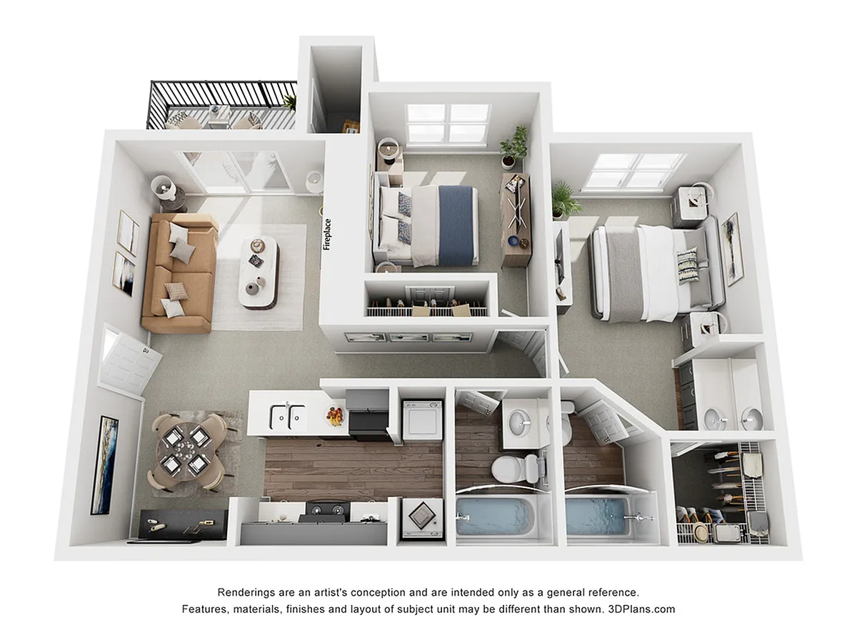 Floor plan Star