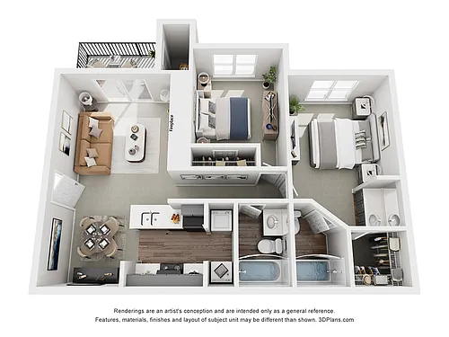 Floor plan Star