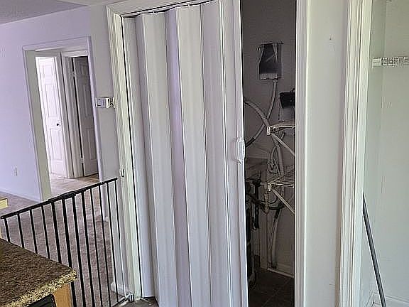 Closet to hvac and water hea