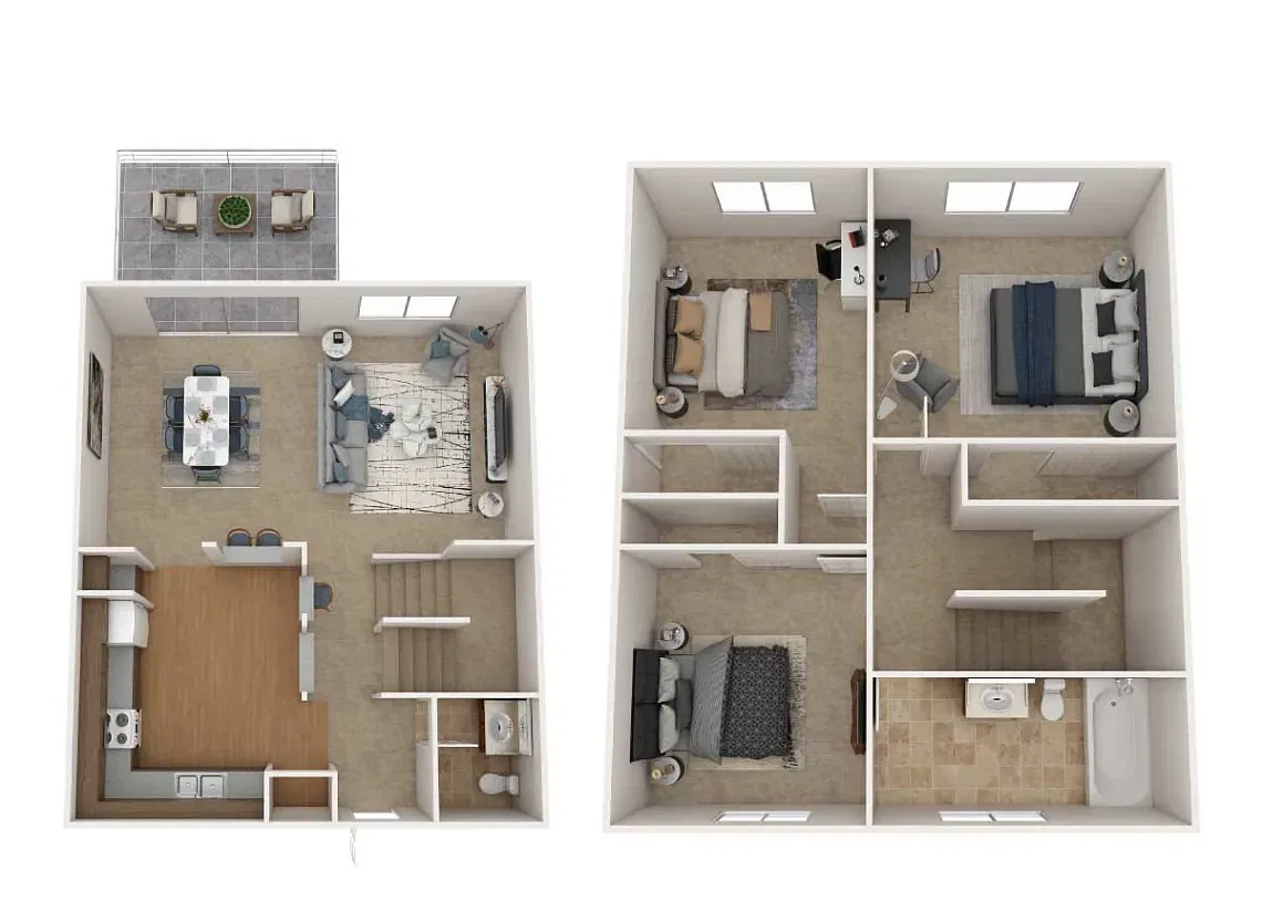 Floor plan Carleton