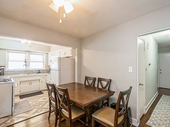 Kitchen with dining area