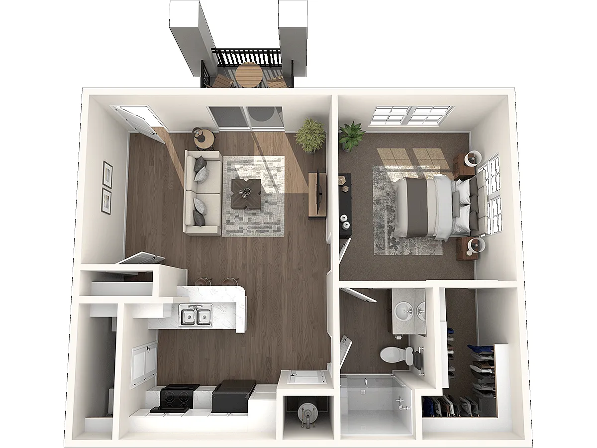 Floor plan Smokey Quartz