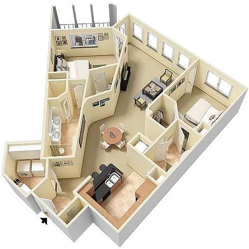 Floor plan Cobalt