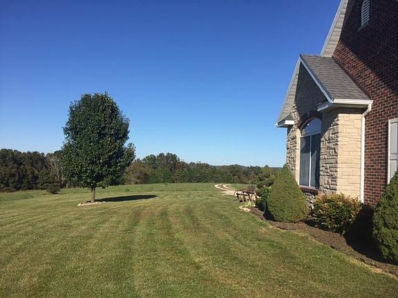 View from the front of the home facing east.