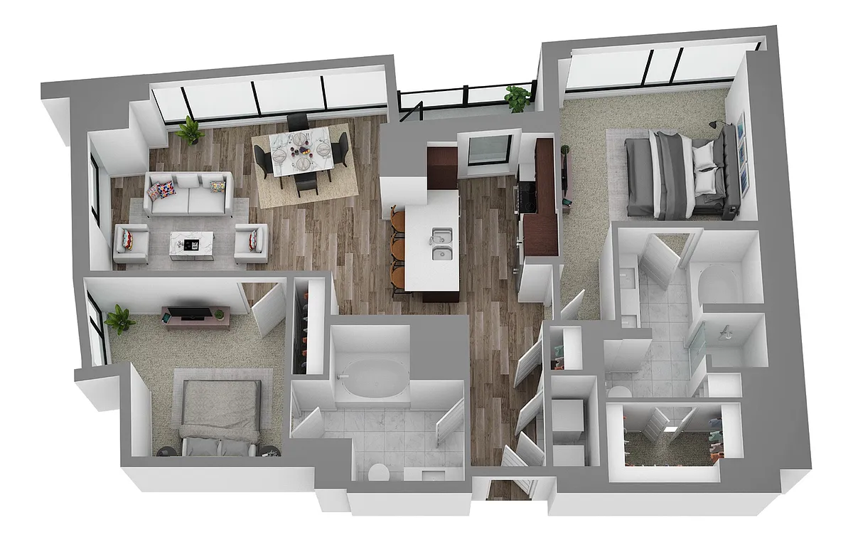 Floor plan K