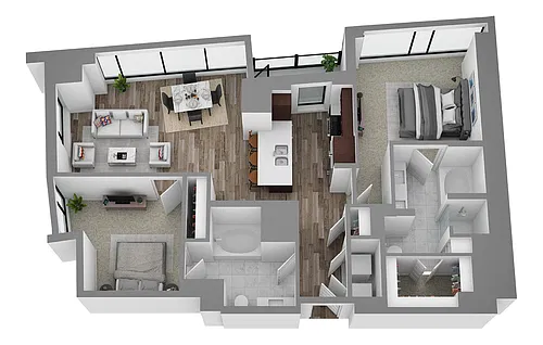 Floor plan K