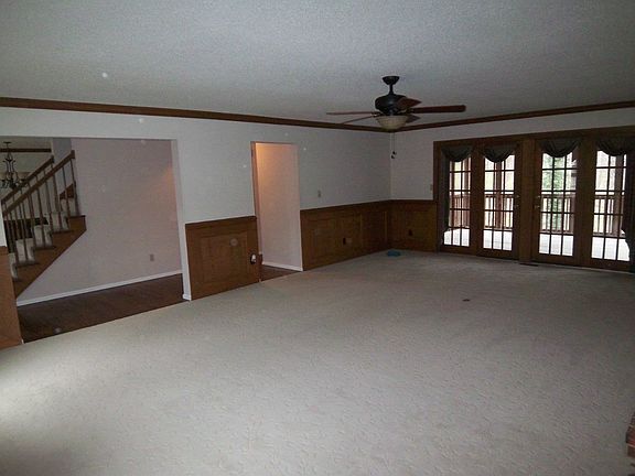 double french door to screened porch