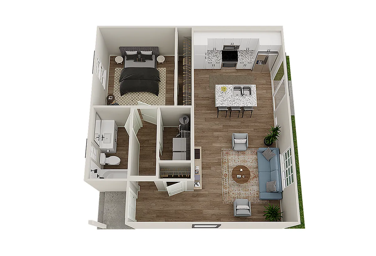 Floor plan Hideaway