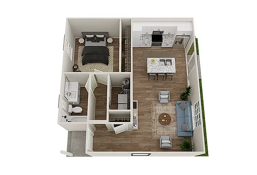 Floor plan Hideaway