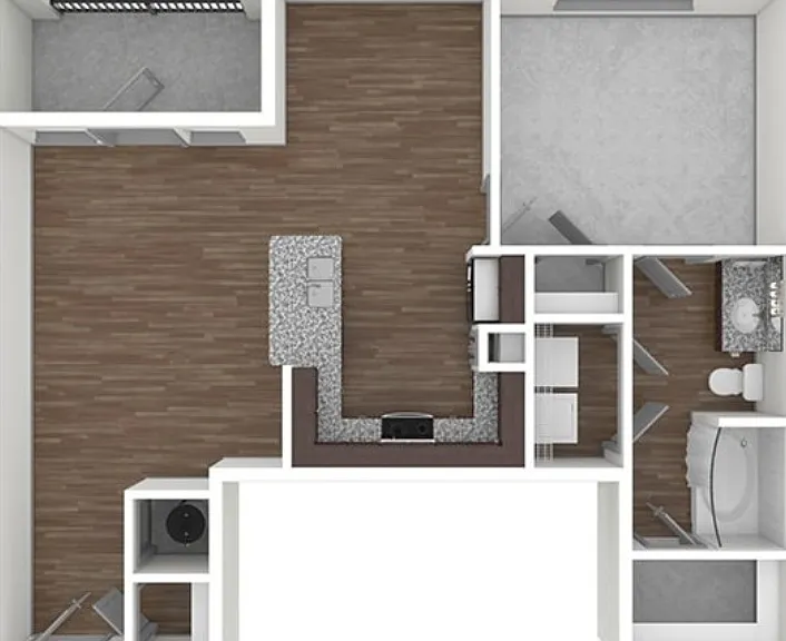 The Hedgecoxe Floorplan Diagram