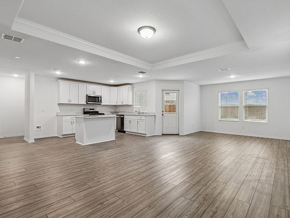 Open concept throughout living areas