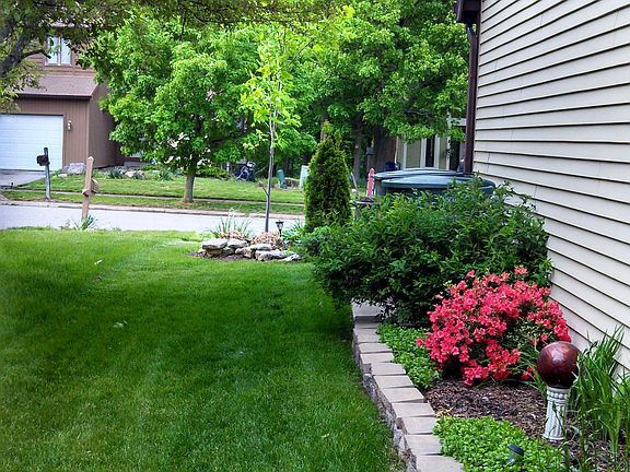 Well maintained lawn
