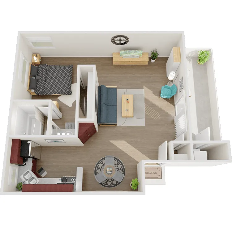 Floor plan Plan A