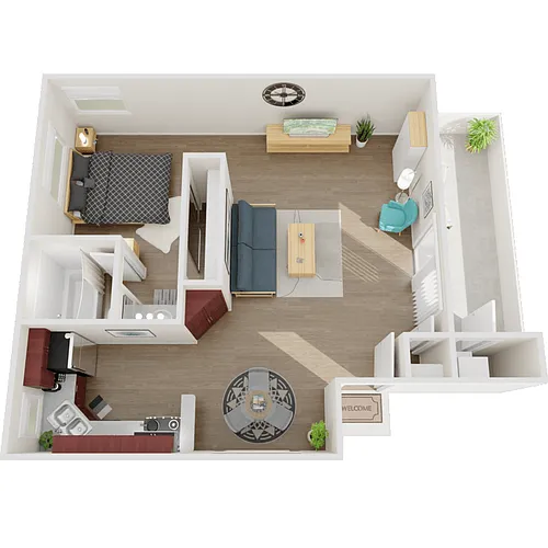 Floor plan Plan A