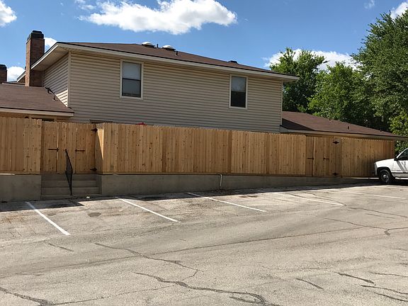 Every unit has a private patio.