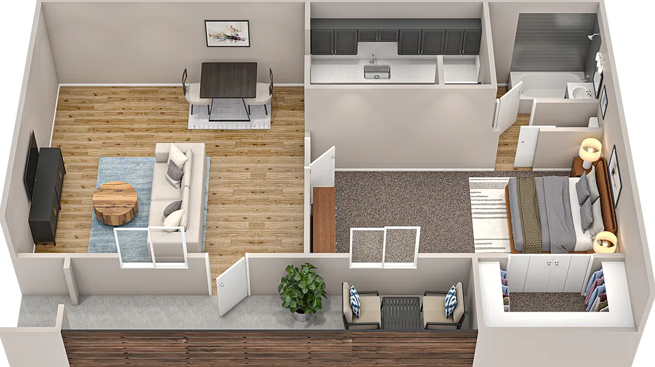 Flintridge Apartment Homes — Photo 2