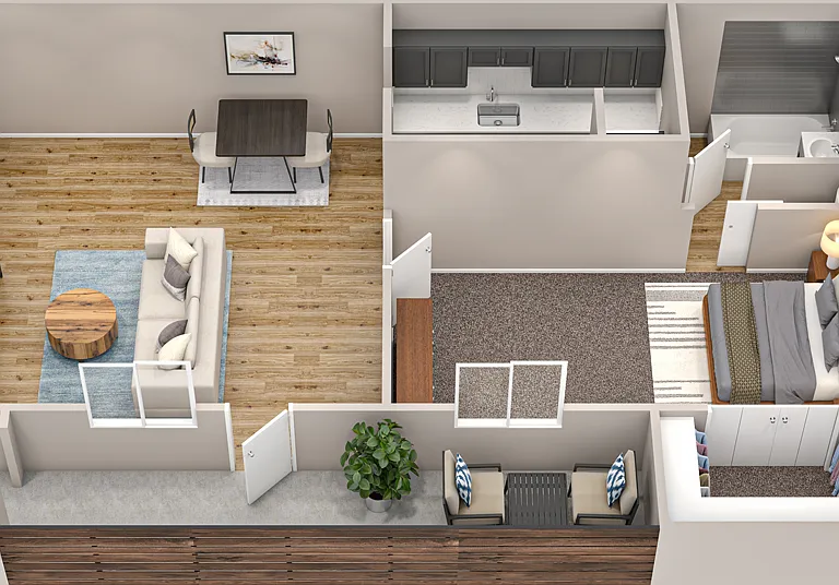 Flintridge Apartment Homes — Photo 3