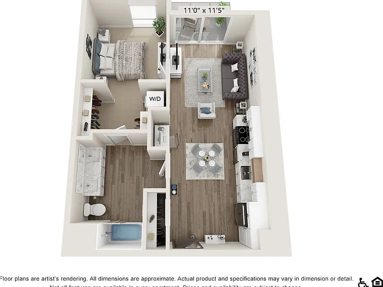 A7 floor plan 1919 Mile High