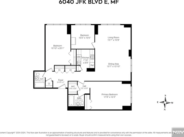 6040 Boulevard East #M-f/g, West New York, NJ 07093
