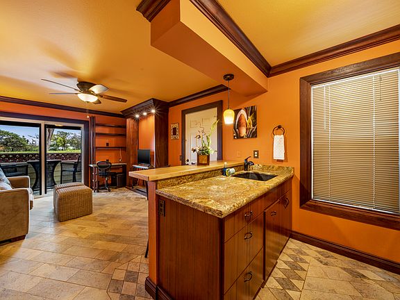 All updated countertops and cabinetry. The home comes fully stocked with kitchen necessities