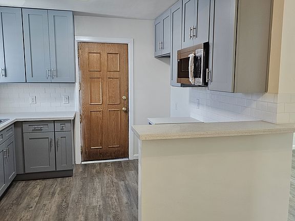 Kitchen (door leads to backyard)