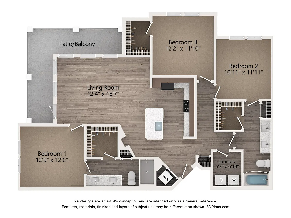 Floor plan Cumberland