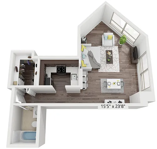 Floor plan STUDIO ELEVEN/THIRTEEN