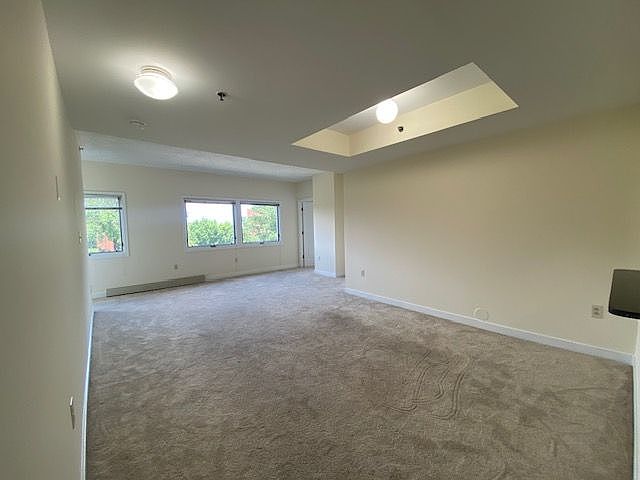 Living room and dining area.