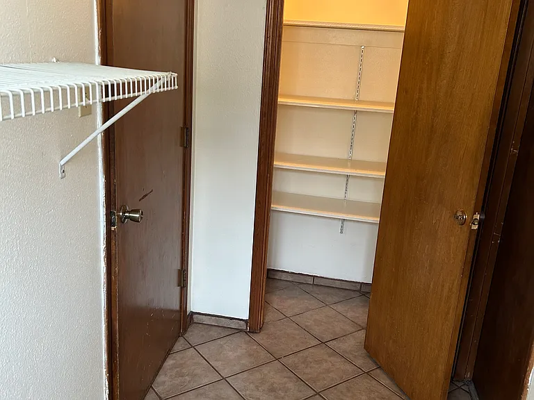 Pantry in Laundry Room
