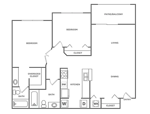 Floor plan B1