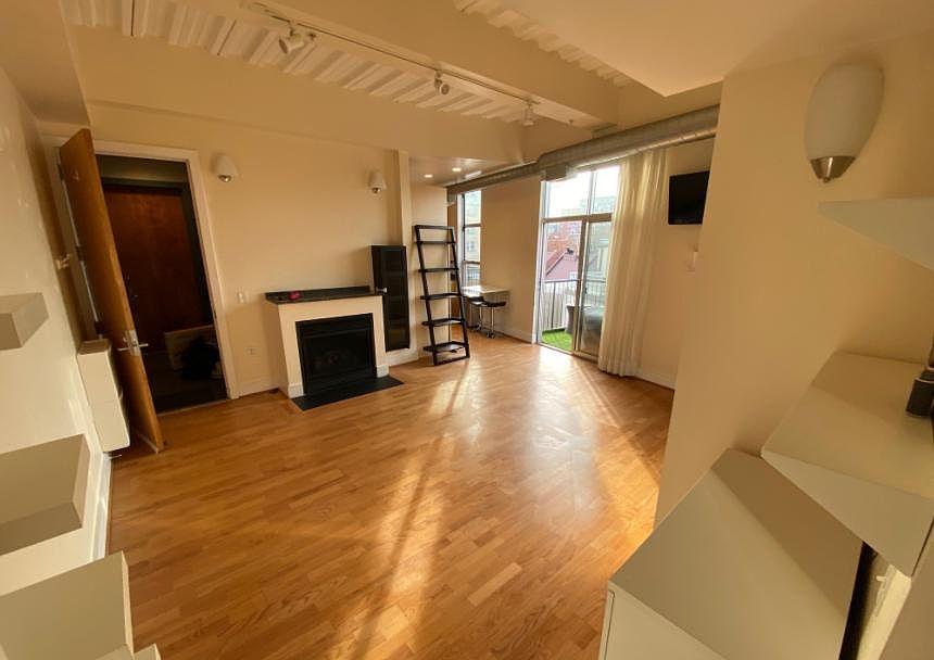 Living room from hall.