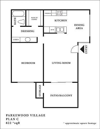Floor plan Plan C