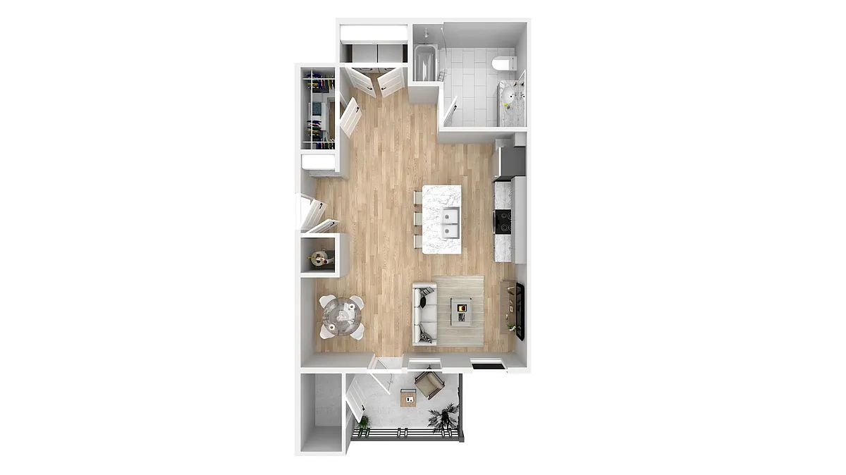Floor plan Rojo