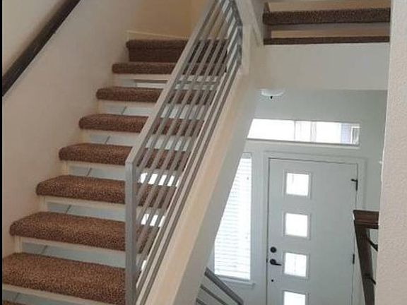 Front door, steps basement- upper leval