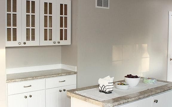 Kitchen Island and Cupboards