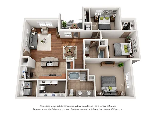 Floor plan The Oxford
