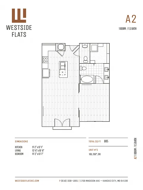 Floor plan A2