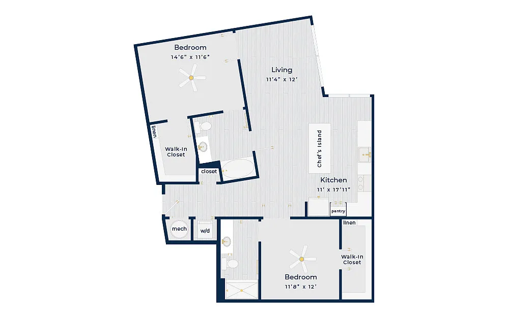 Floor plan Inman