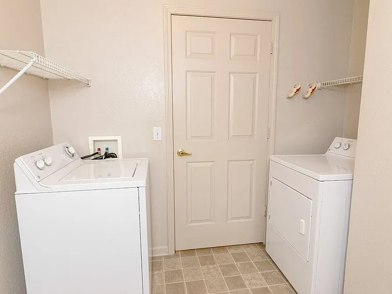 Built in Washer & Dryer in Every Apartment
