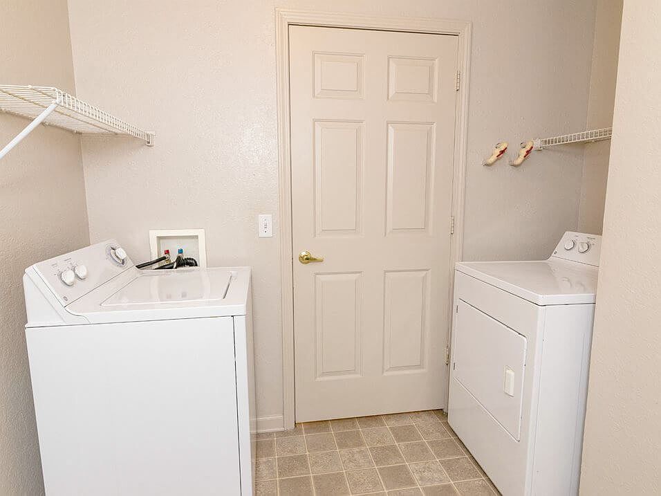 Built in Washer & Dryer in Every Apartment