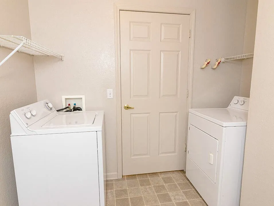 Built in Washer & Dryer in Every Apartment