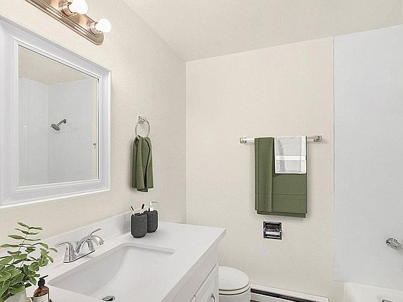 Bright bathrooms