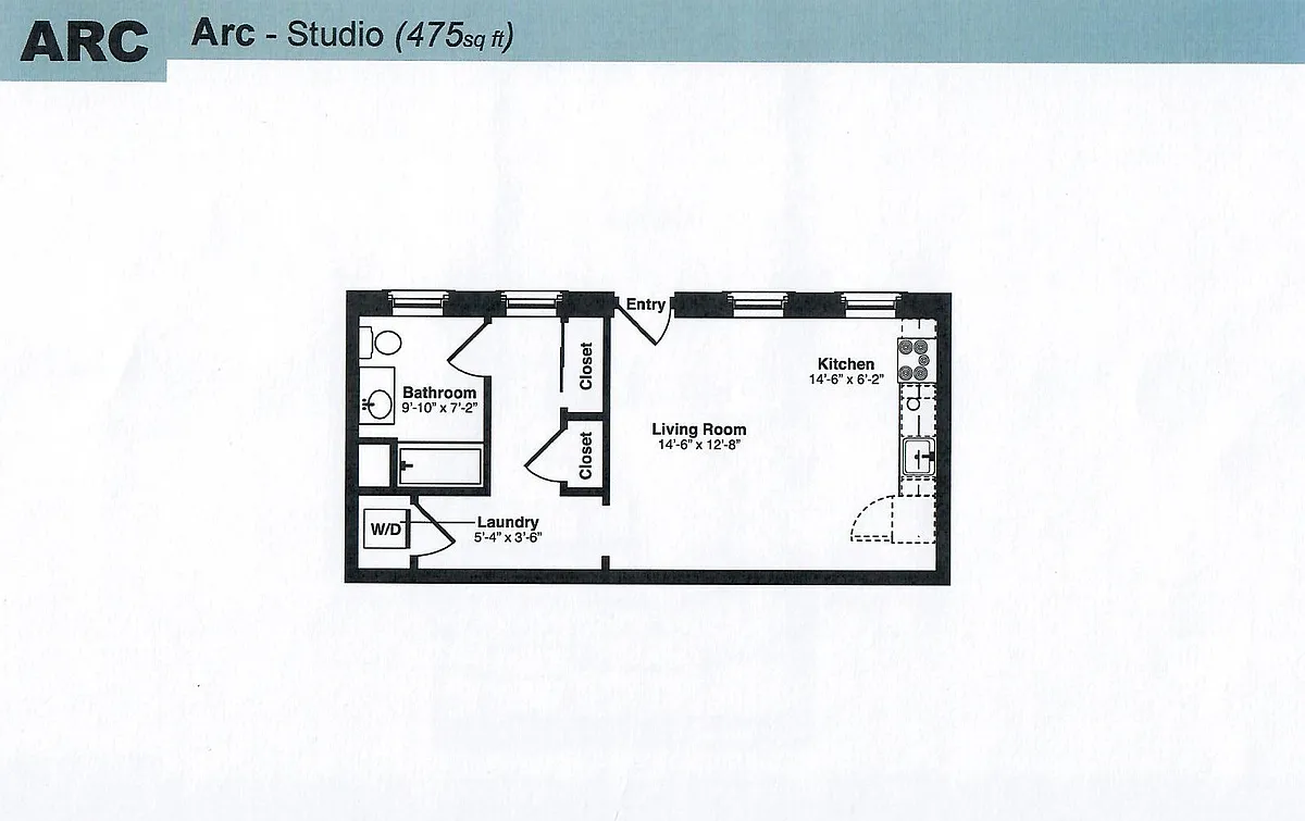 Floor plan ARC Studio