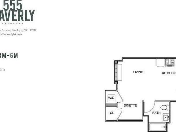2nd image of 555 Waverly Ave APT 4M