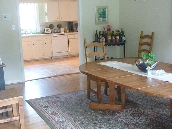 Dining Room open to kitchen
