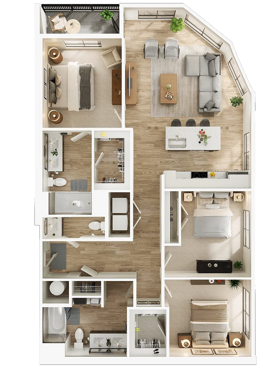 Floor plan C1