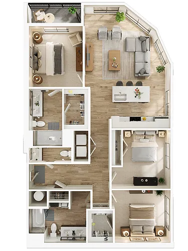 Floor plan C1