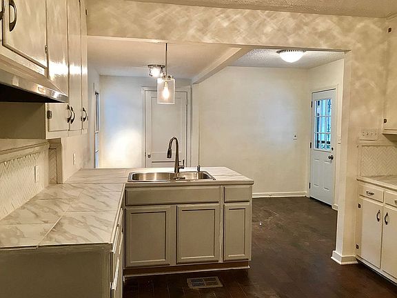 Completely remodeled kitchen