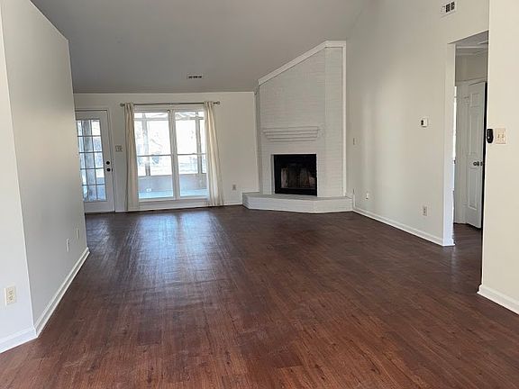 Great room with fireplace