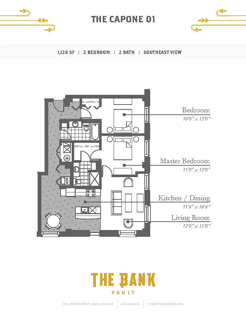 Floor plan The Capone 01